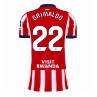 Koszulka piłkarska Atletico Madrid Alejandro Grimaldo #22 Strój Domowy dla kobiety 2026-27 tanio Krótki Rękaw